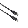 Image de Targus - Câble USB - 24 pin USB-C (M) pour 24 pin USB-C (M) - USB 3.1 Gen 2 - 5 A - 1 m - connecteur C réversible, support 4K - noir