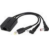 Image de 3-Way DC Charging Hydra - Adaptateur secteur - alimentation à 3 broches - noir - Europe - pour Targus Universal USB 3.0, Universal USB 3.0 DV4K