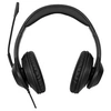 Image de AEH102GL - Micro-casque - sur-oreille - convertible - filaire - USB-A - isolation acoustique - noir