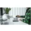 Image de EcoSmart - Clavier - collecte durable d'énergie - antimicrobienne - rétroéclairé - sans fil - Bluetooth 5.0 - QWERTY - Allemand - commutateur :