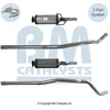 Image de Filtre À Particules Diesel, Système D'Échappement Bm11020 Bm Catalysts Bm Catalysts Bm11020 Opel
