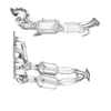 Image de Catalyseur Bm Catalysts Bm92040h Ford