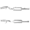 Image de Filtre À Particules / À Suie, Échappement Approved Bm11247h Bm Catalysts Bm Catalysts Bm11247h Citroen;Fiat;Peugeot;Toyota