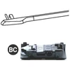 Image de Essuie-Glace Tf350l Trico Trico Tf350l Abarth;Chevrolet;Daihatsu;Fiat;Ford;Honda;Hyundai;Jeep;Kia;Lada;Lancia;Mazda;Mitsubishi;Nissan;Opel;Porsche;Renault;Smart;Suzuki;Toyota;Vauxhall;Volkswagen