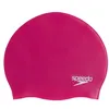 Image de Speedo - Plain Moulded Silicone Cap - Bonnet natation Pink - Taille unique