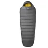 Image de Mountain Equipment - Helium GT 600 - Sac de couchage Anvil Grey - Long - Ouverture gauche