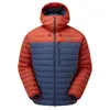 Image de Mountain Equipment - Earthrise Hooded Jacket - Doudoune homme Dusk / Red Rock - XL