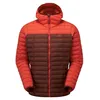 Image de Mountain Equipment - Particle Hooded Jacket - Doudoune homme Firedbrick / Cardinal - S