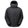 Image de Mountain Equipment - Earthrise Hooded Jacket - Doudoune homme Black / Black - XXL