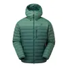 Image de Mountain Equipment - Earthrise Hooded Jacket - Doudoune homme Pine / Fern - XL