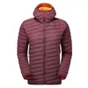 Image de Mountain Equipment - Particle Hooded Jacket - Doudoune femme Raisin / Mulberry - UK 12