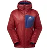 Image de Mountain Equipment - Oreus Hooded Jacket - Doudoune femme Merlot / Admiral Blue - UK 10