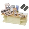 Image de Le Meuble De Cuisine - Sylvanian Meubles Et Accessoires Pour Enfant - Jouet D'imitation
