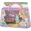 Image de La Valisette De Mode Et Grande Soeur Lapin Neige - Sylvanian Personnages Et Tenues Pour Enfant - Jouet D'imitation