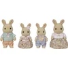 Image de La Famille Lapin Creme - Sylvanian Familles