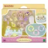 Image de Figurines Les triples Lapin Crème et accessoires de bain
