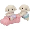 Image de Les Jumeaux Lapin Belier -sylvanian Familles