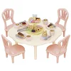 Image de Sylvanian Families - La table du goûter - Set + 35 pièces - Plongez dans l'univers de la famille Sylvanian - Mobilier pour figurines et maisons de poupées - Jouet enfant 3 ans et + - 5742 en occasion ou reconditionné