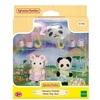 Image de 2 Figurines Sylvian Families Le duo des bébés en habits de pluie