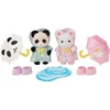 Image de Le Duo Des Bebes En Habits De Pluie - Sylvanian Tous Pour Bebes