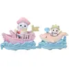 Image de Sylvanian Families - Le Petit Train De La Mer  -sylvanian  Vehicules Pour Enfant