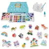 Image de Aquabeads - La Mallette des créatifs - Kit de Loisirs créatifs - Activité Manuelle Enfants en Toute autonomie - Coffret de Perles Qui collent avec de l'eau - Jouet Enfant 4 Ans et + - 35114 en occasion ou reconditionné