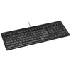 Image de Kensington Advance Fit   Clavier filaire à profil fin 19 mm, AZERTY, Câble USB 1,9 m, Design professionnel, Couleur noire   K72357FR en occasion ou reconditionné