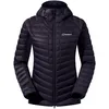 Image de Berghaus - Tephra Stretch Reflect 2.0 Hoody - Doudoune femme Black / Black - UK 12