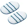 Image de 2 PATINS EN MICROFIBRE POUR BALAIS VAPEUR BLACK+DECKER AVEC GANT STEAMITT FSHSMPA-XJ