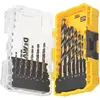 Image de Coffret de 19 forets métal noir et or à queue droite DeWalt