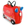 Image de Valise Frank le camion de pompier Rouge 18 L 4 roues