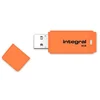 Image de Integral - Clé 8 Go USB 2.0 - Neon - Orange en occasion ou reconditionné