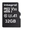 Image de - Carte mémoire flash (adaptateur microSDHC - SD inclus(e)) - 32 Go - A1 / Video Class V30 / UHS-I U3 / Class10 - microSDHC UHS-I