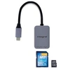 Image de Integral DUAL SLOT - Lecteur de carte (SD, TransFlash, microSD, SDHC, microSDHC, SDXC, microSDXC) - UHS-II / Video Class V60 / Video Class V90 -