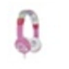 Image de Peppa Pig - Ecouteurs - sur-oreille - filaire - jack 3,5mm - rose, éclat arc-en-ciel