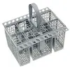 Image de Panier a couverts d'origine lave-vaisselle c00257140, c00386607 scholtes, indesit, bosch, kitchenaid, ignis, bauknecht, laden, whirlpool, hotp