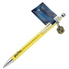 Image de Stylo à Bille 14cm avec Breloque Blason Hufflepuff Jaune