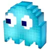 Image de Lampe Fantôme Pac-Man - Officielle avec Modes de Couleur Changeante, Couleurs Réactives à la Musique, Alimentée par USB, Cadeau Rétro Gamer en occasion ou reconditionné