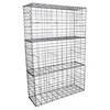 Image de Lot de 3 Paniers de Gabions Argentés en Acier Galvanisé 100 x 50 x 30cm