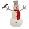 Image de Bonhomme de Neige 100 LED Blanc Froid Décoration de Noël Extérieur Jardin