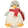Image de Peluche zippée Mumbles Manchot Gris TU MM566-Grey.White