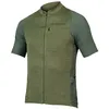Image de Endura - GV500 Reiver S/S Jersey - Maillot vélo homme Olive Green - L