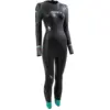 Image de Zone3 - Advance - Combinaison néoprène triathlon femme Noir / Rose / Argent - S/M
