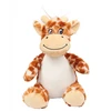 Image de Peluche Mumbles Print Me Jaune TU MM060-Giraffe