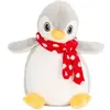 Image de Peluche version mini Mumbles Gris 26 cm MM060-PENGUIN / GREY / WHITE