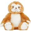 Image de Peluche Mumbles Print Me Blanc TU MM060-Sloth