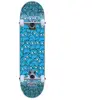 Image de Skateboard Complet Meow Sticker Pile (8.25" - Cyan)