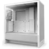 Image de NZXT H5 Flow - Boîtier de PC Gaming Compact Moyen Tour ATX - Flux d'air élevé - 2 × Ventilateurs de 120 mm Inclus - Support de radiateur Avant 360 mm - Blanc en occasion ou reconditionné