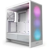 Image de NZXT H5 Flow RGB Compact Mid-Tower ATX Case with RGB Fans - All White