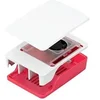 Image de Boîtier pour ordinateur monocarte convient pour: Raspberry Pi 5 B rouge, blanc